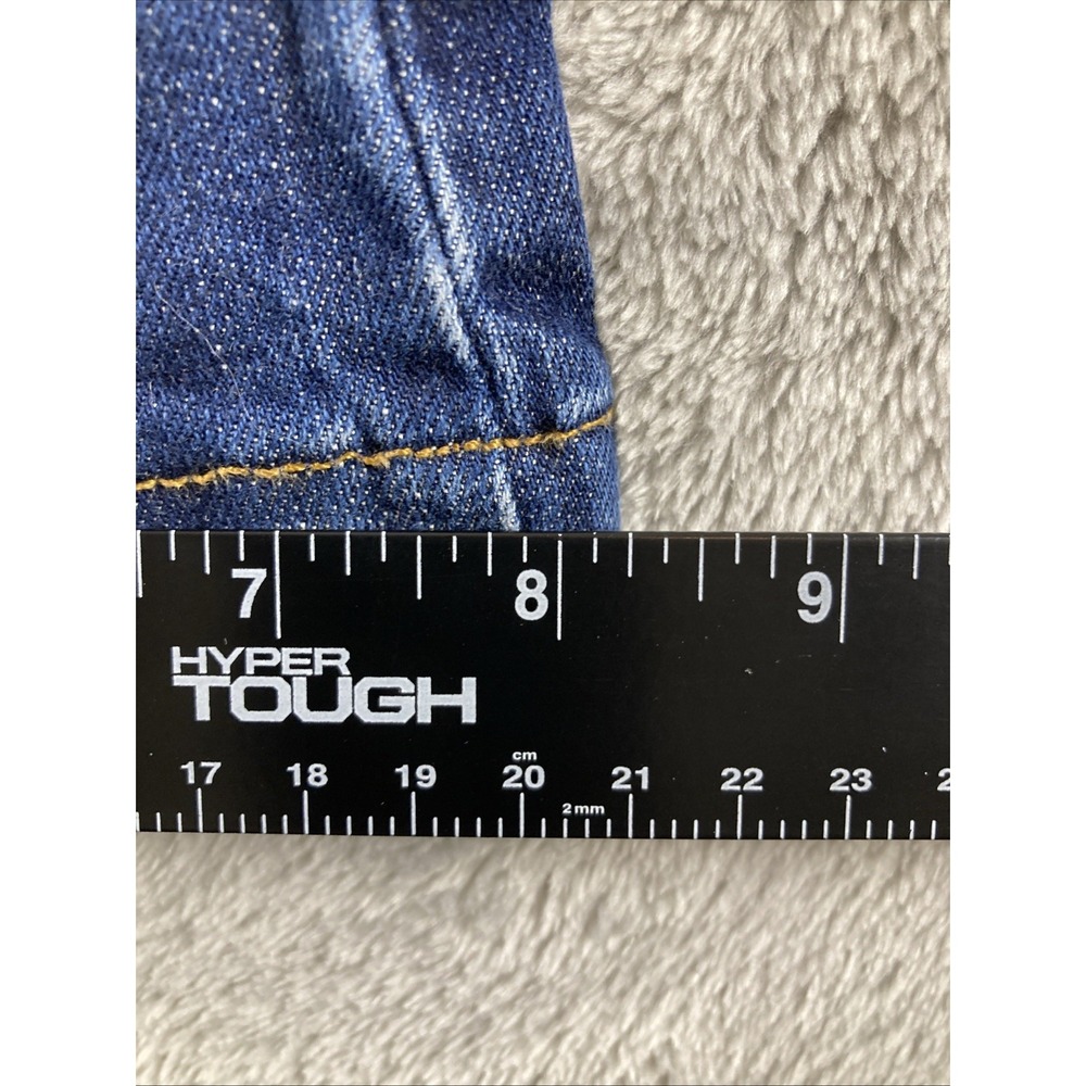 Jones New York Jeans Women's 4 Blue Denim Stretch Straight Leg Dark‎ Wash - Picture 12 of 16